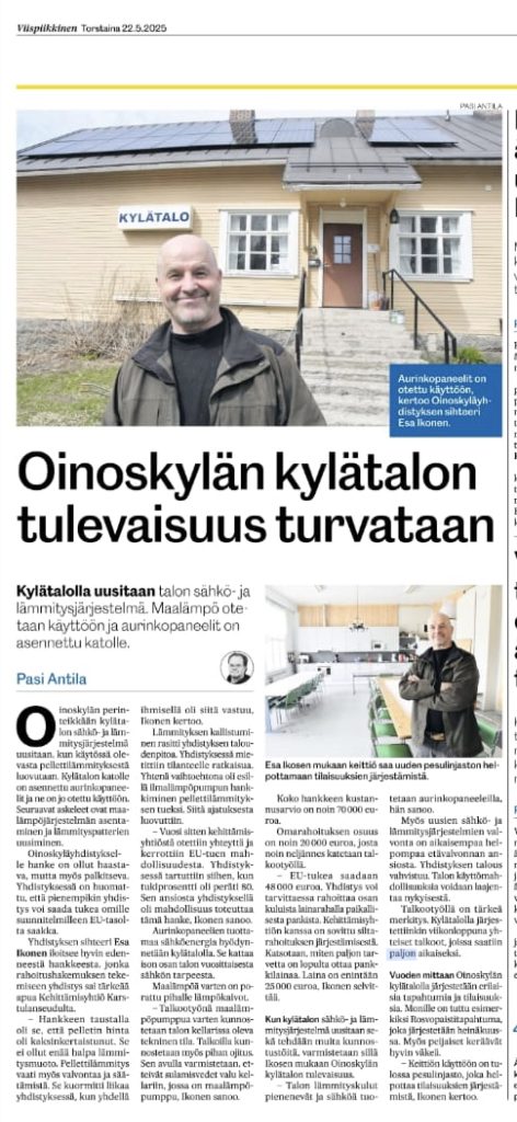 Viispiikkinen 22.5.2025